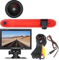 7 colių TFT LCD spalvoto vaizdo monitorius + Super HD naktinio matymo galinio vaizdo kamera, skirta "Renault Kangoo II" 2007-2021/Mercedes-Benz Citan Tourer W415 Micro Camper 2012-2021/OEM:414523CSG 439498CAG