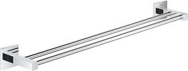 GROHE Start Cube 41104000 Dvigubas vonios rankšluosčių laikiklis 600 mm Paslėpto tvirtinimo metalinis chromas