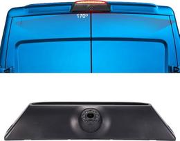 Navinio 1280 x 720 pikselių 1000TV linijų Automobilio trečioji stogo viršutinė stabdžių šviesos kamera Stabdžių šviesos atbulinės eigos kamera, skirta "Fiat Iveco Daily 4 Daily V5 Gen 2011-2014" trečiajai trečiajai stabdžių kamerai