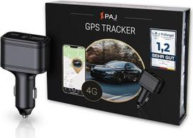 PAJ GPS USB GPS ieškiklis 4G - mini GPS seklys automobiliams, transporto priemonėms ir sunkvežimiams - maitinimas per cigarečių žiebtuvėlį - GPS siųstuvas - tiesioginė buvimo vieta visame pasaulyje per programėlę, aliarmo pranešimai ir vairavimo knyga
