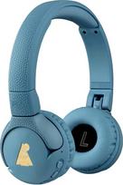 POGS Drahtloser Bluetooth Kinderkopfhörer | The Gecko 2 | Faltbarer robuster Kinderkopfhörer ab 3 Jahren | Lautstärkebegrenzung 70-85 dB | Mikrofon | On-Ear | Drahtlose Musik-Sharing-Funktion (rBlau)