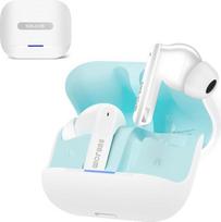 SUNJOM ausinės į ausis Belaidės "Bluetooth" triukšmo slopinimo ausinės su 6 ENC mikrofonu Belaidės ausinės ANC 30H Deep Bass ausinės Triukšmo mažinimo ausinės ausinės (baltos spalvos)