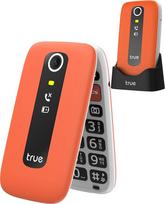 TRUE Senjorų mobilusis telefonas Sulankstomas mobilusis telefonas be sutarties, 2,8 colio spalvotas ekranas, dideli mygtukai, mobilusis telefonas senjorams su žingsniamačiu, kritimo signalu, SOS pagalbos iškvietimo mygtuku, įkrovimo stotele,