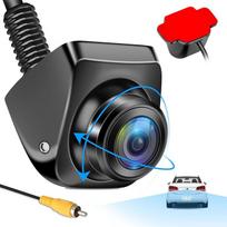 Vtopek AHD 1080P atbulinės eigos kamera 180° plataus kampo galinio vaizdo kamera Automobilis 360° pasukamas atbulinės eigos kamerų montavimas Be gręžimo Automobilio atbulinės eigos kameros modernizavimas namelyje ant ratų IP69K Vandeniui atsparus HD