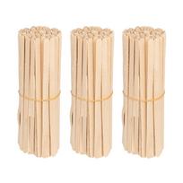 Depiliacinė medinė mentelė maža 140x6x1,4mm, 100vnt