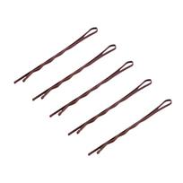 Plaukų segtukai kirpykloms E-58, 120 vnt, 5,6 cm (vario)