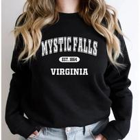 Mystic Falls Megztinis TVD Megztiniai Salvatore Broliai Apvaliu Kaklu Megztinis Su Gobtuvu Moteriški Ilgomis Rankovėmis Megztiniai Laisvalaikio Viršus S juoda