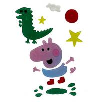 Geliniai lipdukai ant lango "Peppa Pig"