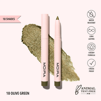 Akių Pieštukas - Šešėliai At Glance 018 Olive Green
