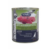 Dr. Clauder's drėgnas maistas šunims su antiena ir saldžiom bulvėm : Kiekis - 400 g