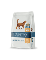 Quattro visavertis suaugusių kačių pašaras su daug paukštienos : Kiekis - 1.5 kg