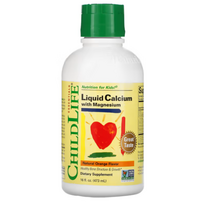 Child Life Nutrition Liquid Calcium with Magnesium 473 ml