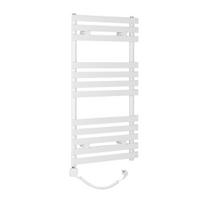 Elektrinis džiovintuvas Sapho Jalousi 500x940mm baltos spalvos su tenu su laidu kairinis