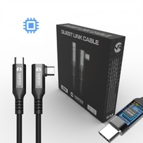 "VortexVR" kabelis 5m 10GBPS PD100W (Fast charging) USB-C į META QUEST LINK / OCULUS LINK