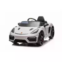 Vienvietis elektromobilis Porsche 718 RS Baltas