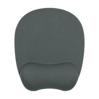 Ergonominis pelės kilimėlis su atminties putomis Powerton, pilkas