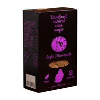 Rudas cukrus LIGHT MUSCOVADO – 500 g iš Mauricijaus ,,DODO SUGAR”