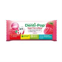 DENTI-POP, ledinukas su vit C ir D, aviečių skonio, N1