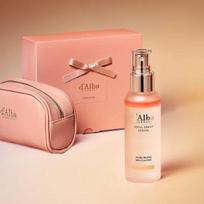 d'Alba Vital Mist Serum Gift Set (100ml) with Exclusive Pink Pouch