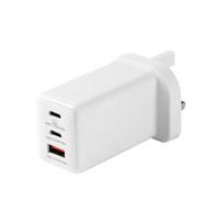 eSTUFF INFINITE USB-C Charger UK PD  67W GaN. 2 x USB-C - 1 x