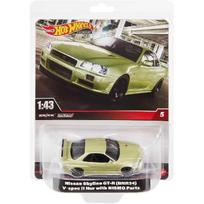 Hot Wheels Premium Modeliukas 1/43 Nissan Skyline GT-R (BNR34) V-Spec II Nur with NISMO Parts (yra Sandėlyje)