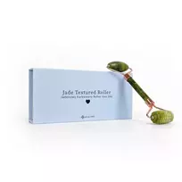 Jade Gua Sha veido masažo volelis. žalias