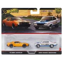 Hot Wheels Premium 2-pack Modeliukas 1971 AMC Javelin & AMC Rebel Machine