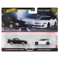 Hot Wheels Premium 2-pack Modeliukas 1996 Nissan 180SX Type X & Nissan SilEighty (yra Sandėlyje)