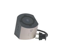 Legrand 049402-Kištukinio lizdo skirstytuvas su jungikliu 2Z Tipas E +USB-A+USB-C ir belaidis įkrovimas 10W 2m