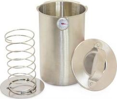 Kumpio virimo aparatas Kamille, 1,5 l + termometras