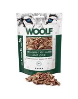 WOOLF Lamb And Cod Triangle 100g trikampėliai su ėriena ir menke
