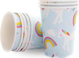 Vienkartiniai puodeliai Great Pretenders Unicorns, 8 vnt
