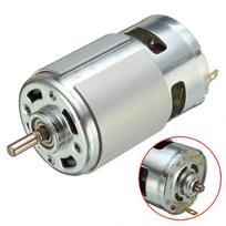 DC 12V-36V 3500-9000RPM 775 Didelio sukimo momento variklio rutulinio guolio elektrinė mašina