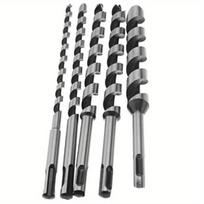 5 dalių 230 mm SDS Plus apvaliu kotu 6 10 14 18 20 mm medžio apdirbimo metalo grąžtas pjūklas gipso kartono įleidžiamam apšvietimui gręžimas plonas plastikinis lakštas
