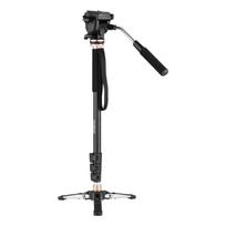 173cm/68inch Fotografijos monopodas stovas Aliuminio lydinys 6kg Keliamoji galia su nuimamu auksas