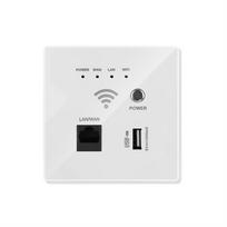 300Mbps belaidis WiFi lizdas 220 V išmanusis belaidis skydelis 2,4 GHz belaidis WiFi maršrutizatorius sieninis integruotas maršrutizatoriaus skydelis USB lizdas RJ45