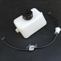 Degalų bakas kuro benzinas plastikinis jungiklis + žarnos linija 47cc 49cc kišeniniam dviračiui