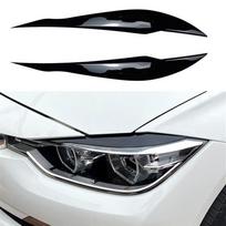 Automobilio priekinio žibinto antakis 1 pora (Kairė Dešinė) ABS plastikas