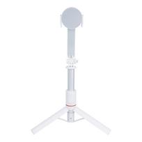 Selfie stick with wireless remote control tripod, compatible with MagSafe, white