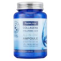 [Farmstay] collagen & Hyaluronic Acid All-In-One Ampoule 250ml 250ml X 1PCS