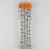 Žurnalas „Quick Reload 18 Darts Bullet Ammo Clip“, skirtas „Nerf N-Strike Elite“ žaislui oranžinė
