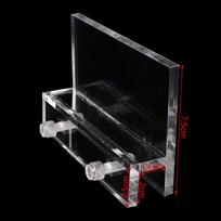 1vnt akvariumo skaidraus žuvų bako LED lempos laikiklio lempos laikiklis 11*7.5cm