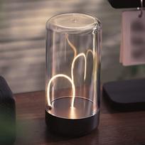 Portable Desktop Ambient Light Magnetic Filament Camping Light Wireless Rechargeable Night Lamp pilka