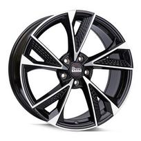 Ratlankis MAM LEICHTMETALLRÄDER RS6 BFP R18x8 5x114.3 ET 45 CB 72.6 (Black Front Polished)