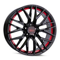 Ratlankis MAM LEICHTMETALLRÄDER R20x8.5 5x108 ET 45 CB 72 (Black Painted Red Inside)