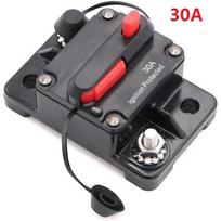 AMP grandinės pertraukiklis su rankiniu saugiklio atstatymu 12–48 V DC, skirtas automobilio valties akumuliatoriui 30A 40A 50A 60A 70A 80A 100A 120A 150A 200A 250A 300A