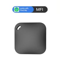 Išmanusis Bluetooth GPS sekiklis Darbas su Apple Find My APP ITag Anti Lost Reminder Device MFI Rated Locator Automobilio raktas Naminių gyvūnėlių vaikų ieškiklis juoda