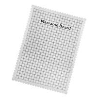 Large Macrame Board Macrame Project Board with Grids Portable Braiding Board 39x29x5cm for Weaving Enthusiasts Crafter