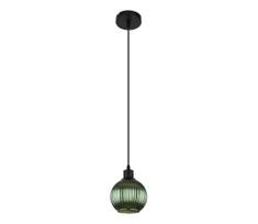 Globo 15638G - Pakabinamas sietynas ZUMBA 1xE27/25W/230V diametras 15 cm žalia