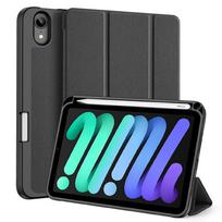DUX DUCIS case for iPad mini 7/6, foldable with pencil storage, black